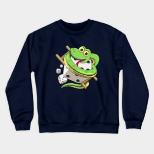 funny snake Crewneck Sweatshirt